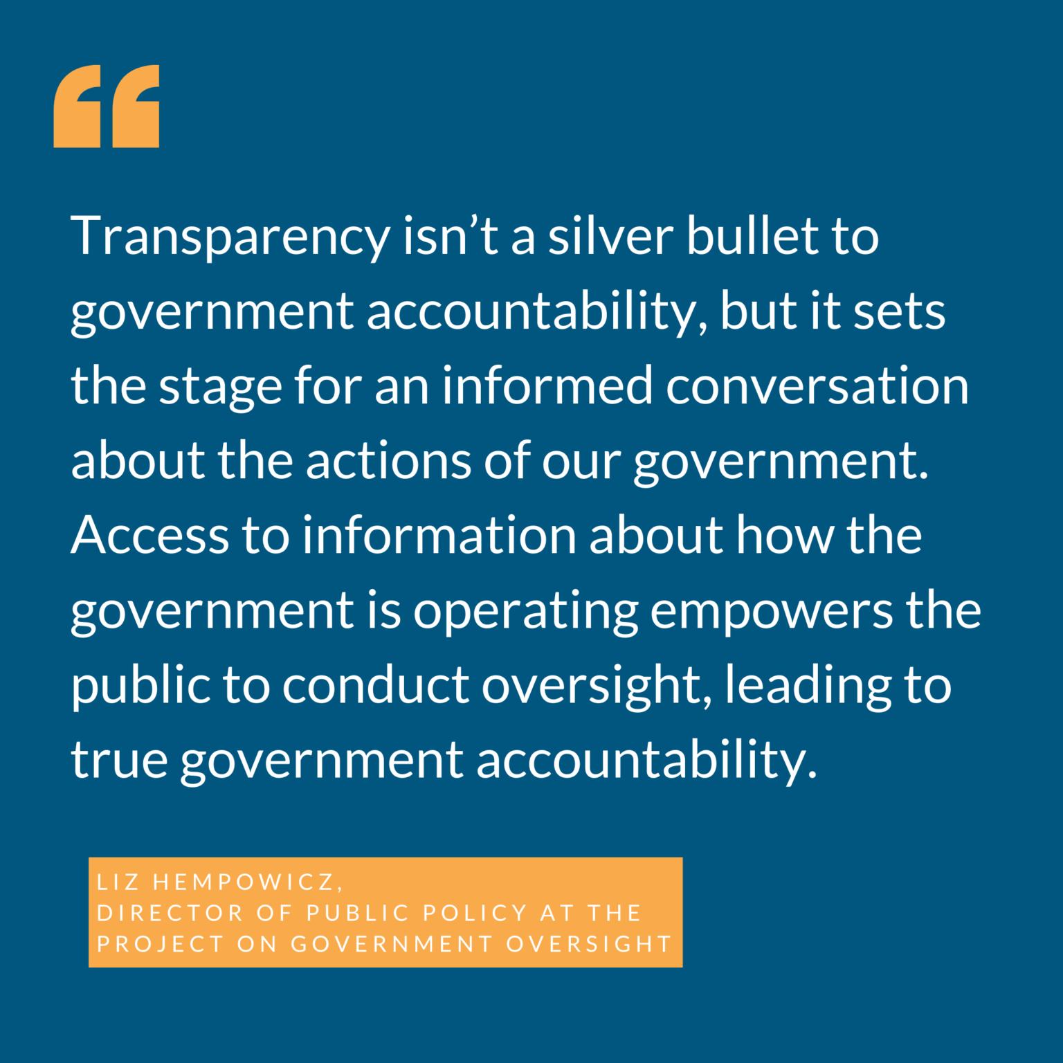 Government Transparency And Accountability - The Policy Circle