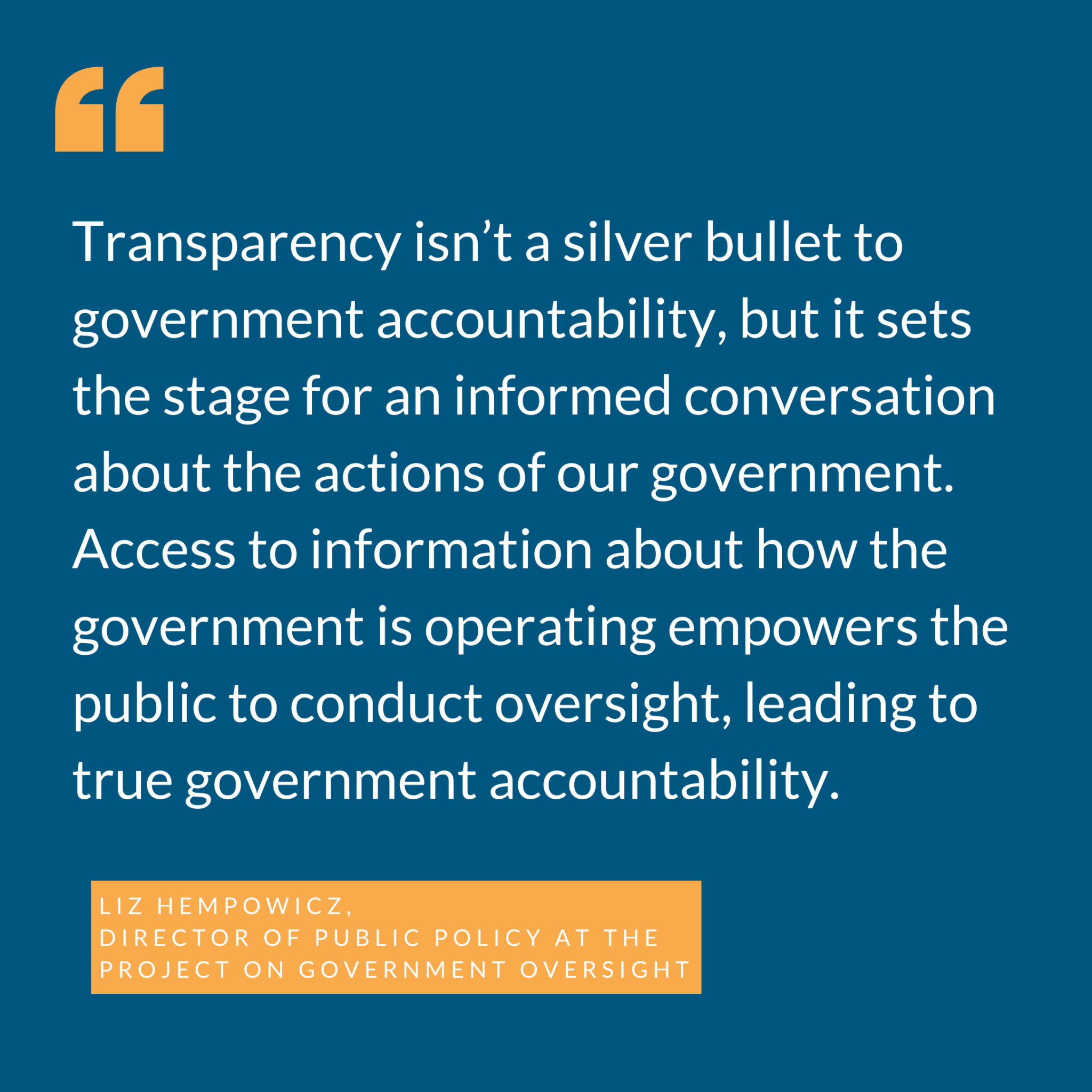 Government Transparency and Accountability - The Policy Circle